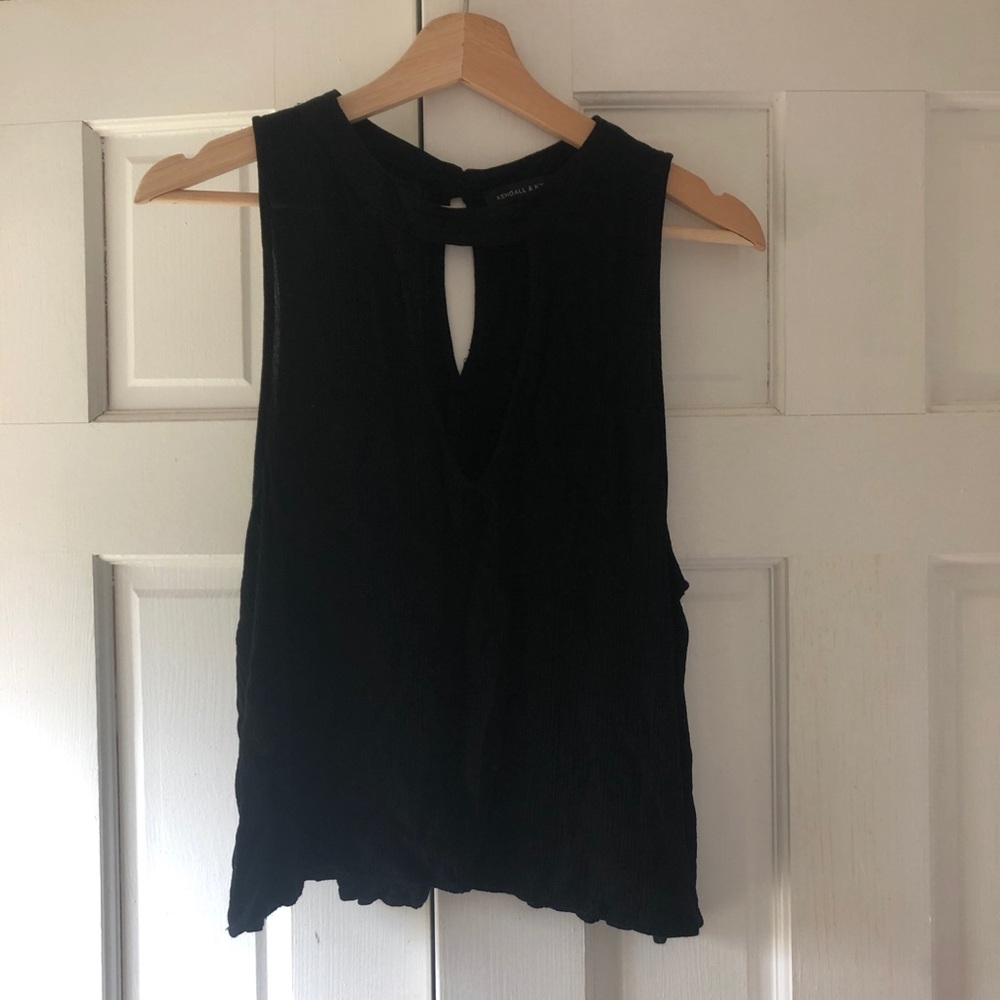Kendall & Kylie Key Hole Blouse